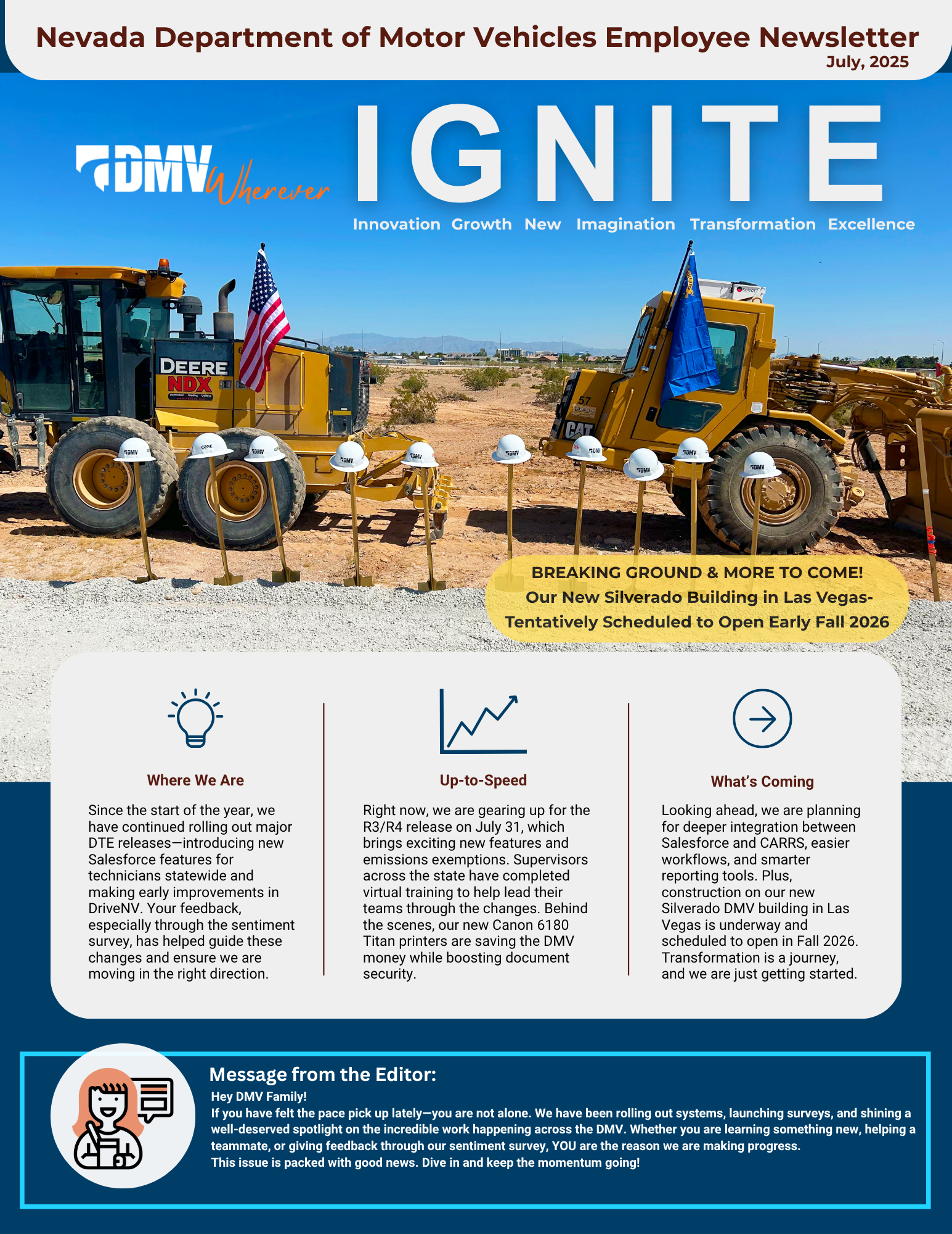 July 2025 Newsletter Page 1