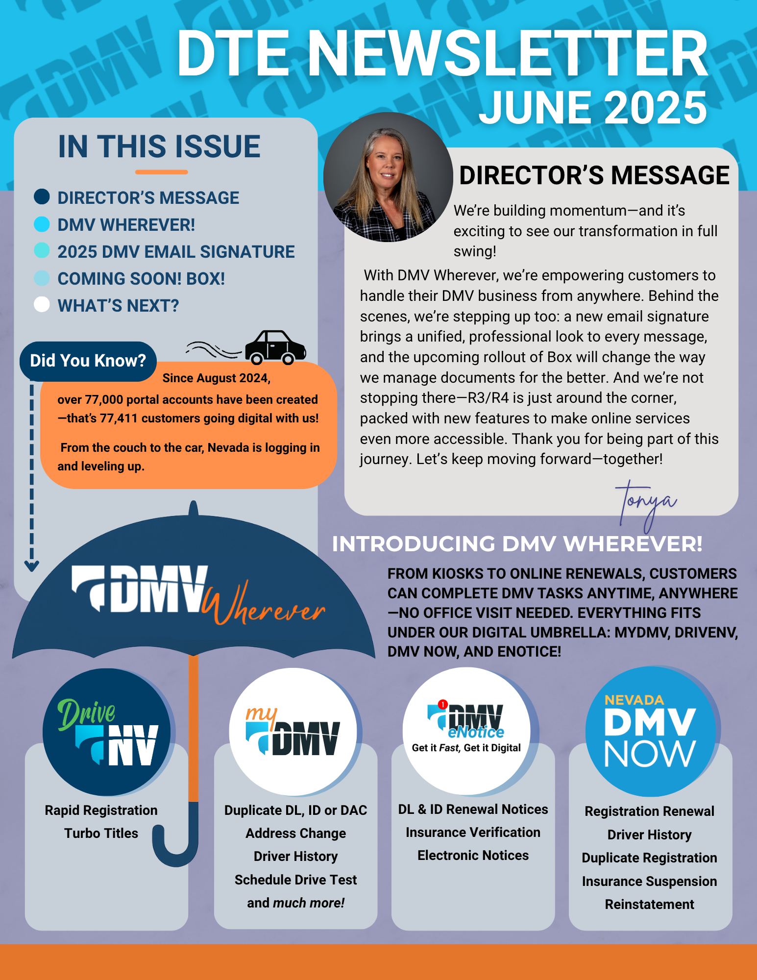 June 2025 Newsletter Page 1